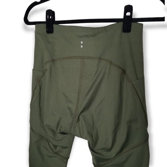 ⚡️Thinx Moderate Absorbency Leggings Period Leggings High Rise Green Size Medium - Picture 5 of 8